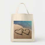 Two Hearts In The Sand Bag