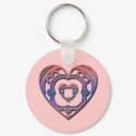 Two Hearts keychains by blarneybin Two Hearts keychains