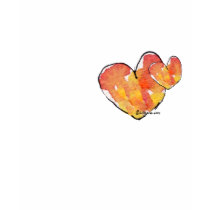 Two Hearts Love T-shirt by zooogle Two Hearts Love T-shirt