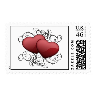 Two Hearts Postage