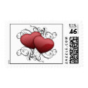 Two Hearts Postage postage