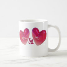 Two Hearts Romantic Mug