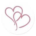 Two hearts ... stickers by aslentz Two hearts ... stickers