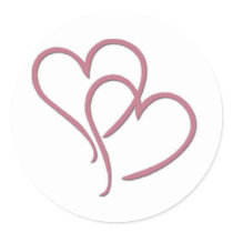 Two hearts ... stickers