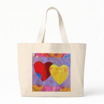 Two Hearts Together Bag by jan4insight Two Hearts Together Bag