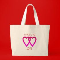 Two Hearts Tote Bag