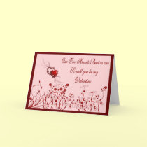 Two Hearts Valentine Card