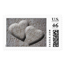 Two Hearts Wedding And Anniversary Postage postage by TDSwhite Two Hearts Wedding And Anniversary Postage postage