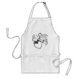 Two Hearts Wedding Apron
