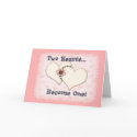 Two Hearts Wedding Congratulations cards by StarStock Two Hearts Wedding Congratulations cards