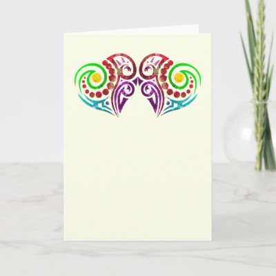 Two Hearts Wedding Greeting Card