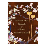 Two Hearts Wedding Save the Date Invitations