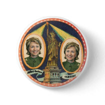 Two Hillarys Button