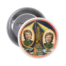 Two Hillarys Button