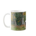 Two horses and a Gypsy wagon mugs