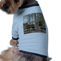 Two Horses! Pet T-shirt