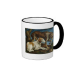 Two Hunting Dogs Tied to a Tree Stump, c.1548-50 Mugs