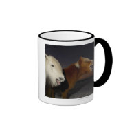 Two Icelandic horses Coffee Mugs
