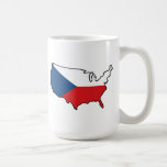 Two-Image Mug: Czech in USA mugs