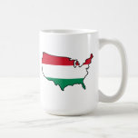 Two-Image Mug: Hungarian in USA mugs
