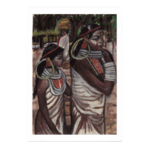 Two Indian maidens in costume posters