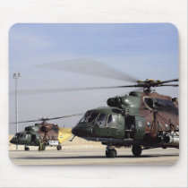 Two Iraqi Mi-17 Hip Helicopters Mouse Pad
