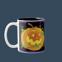 two-jack-o-lanterns-mug by wuglys two-jack-o-lanterns-mug