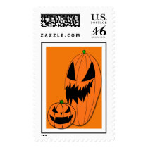 Two Jack O' Lanterns  stamps