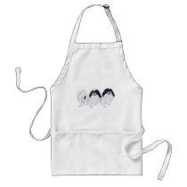 Two Japanese Chin Dogs aprons by MaggieRossDogs Two Japanese Chin Dogs aprons