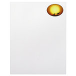 Two Kangaroos Silhouetted in an Oval Design Custom Letterhead