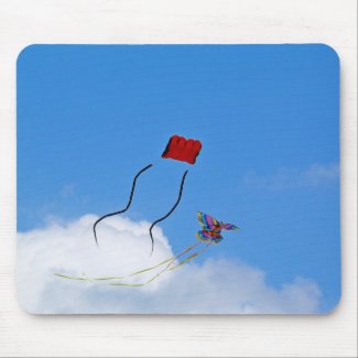 Two kites Mousepad