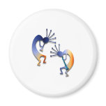 Two Kokopelli #13 magnets