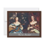Two Ladies Of The Family Lake By Lely Sir Peter Invite