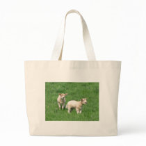 Two Lambs tote bag
