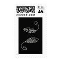 two leaves postage