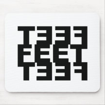 Two Left Feet Mousepads