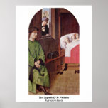 Two Legends Of St. Nicholas By Gerard David Posters