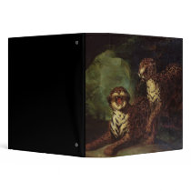 Two Leopards, c. 1820 Vinyl Binder