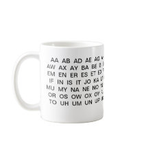 Two Letter Scrabble Words: The Mug