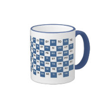 two letter words mug for crosswords and board game