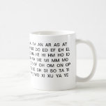 Two Letter Words: The Mug