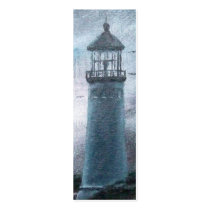 Two Lighthouses Bookmark business cards by twincoveart Two Lighthouses Bookmark business cards