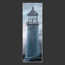 Two Lighthouses Bookmark profile cards by twincoveart Two Lighthouses Bookmark profile cards