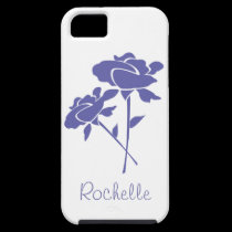 Two Lilac Roses+Personalize Name casemate cases
