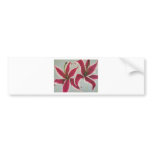 two lillies bumper sticker