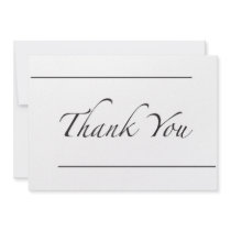 Two Line Thank You Custom Invite