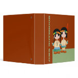 Two Little Indians Vinyl Binder