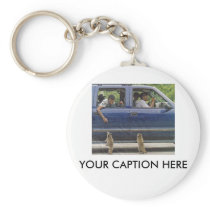 TWO LITTLE RACCONS KEYCHAINS