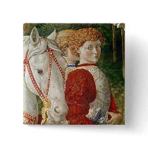 Two Liveried Attendants and the head of Lorenzo Pinback Buttons