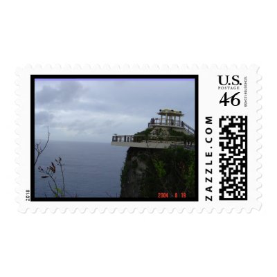 Two Lovers Point - Guam Stamps by AlchemyAngel